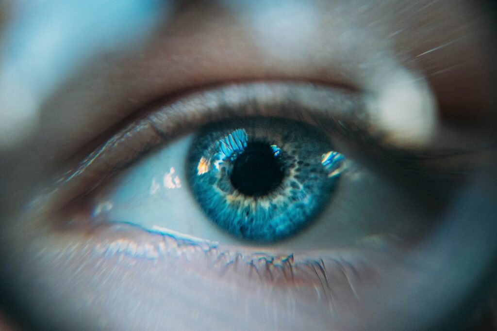 電腦視覺介紹 blue eye photo